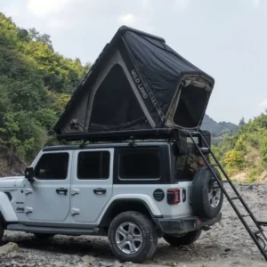 Ultralight Outdoor Adventure Camping Car Roof Top Tent for Pickup Truck SUV 4X4 Overland Travel with Solar Panel Option