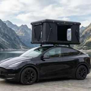 Universal ABS Hard Shell Car Rooftop Camping Tent with 3-5cm Mattress and Ladder
