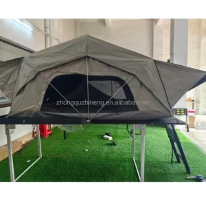 Universal Aluminum Hard Shell Rooftop Tent Automatic Pop up Waterproof for All Vehicle