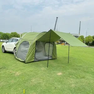 Universal Four season Car Tailgate Tent Mesh Windows 1500 2000mm Waterproof Oxford UV Protection Portable Auto Rear Extension