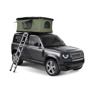 Universal Hard Alloy Shell Automatic Hydraulic Support Camping Rooftop Tent Hard Side Including Ladder