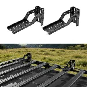 Universal Off-Road 4×4 Car Roof Rack L-Shaped Mount Brackets Side Tent Bracket Awning Mounting Brackets