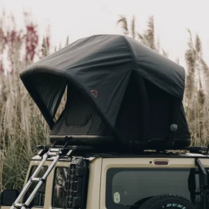 Universal Quick Setup Inflatable Roof Top Tent Waterproof Blow up Vehicle Tent for SUV Camping Outdoor Overlanding Adventures