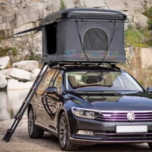 Universal Waterproof Four-Season Double-Layer Aluminum Rooftop Tent for Car