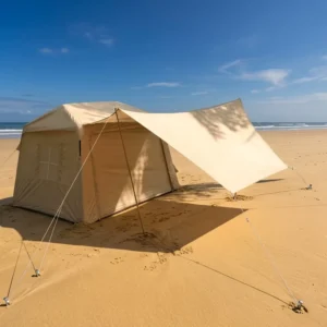 Vehicle Extension Air Tent 210D Oxford Inflatable Tailgate Shelter 380 X 230 X 190 Cm SUV MPV Outdoor Bulk