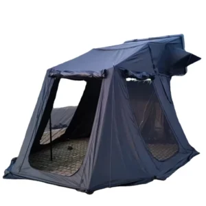 Vehicle Side 360 Degrees 4X4 Free Standing Legless 600D Oxford 270 Degree Extended Car Awning Plus Mesh Room Side Walls