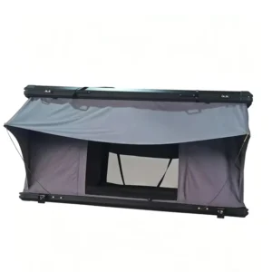 Vertical Lift 4-Support-Bar Aluminum Hard Shell Rooftop Tent, 2-Person, Waterproof, Hydraulic, Lightweight, Four-Season