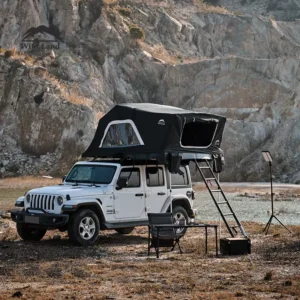 Voyager Pro 250cm Outdoor Camping Event Family Party Hard Shell Tent 4 5 Person Rooftop Tent for 4×4 SUV Truck