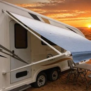W5600 Manual Retractable RV Awning for Campervans Buses Trucks and Caravans