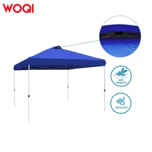WOQI Large Oxford Canopy Tent with Branded Logo Foldable Frame Style for Indoor Use Weddings Trade Shows Reception Marquees