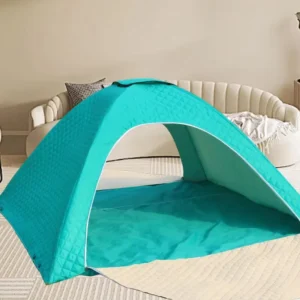 Warm Thickened Triple Layer Pyramid Tent Breathable Cotton Oxford Fabric 1000mm Waterproof 3 4 Person For Winter Outdoor Camping