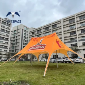 Waterpoof Canopy Tent Advertising Large Spider Shape Marquee Portable Double Top Star Tent for Outdoor Party Event