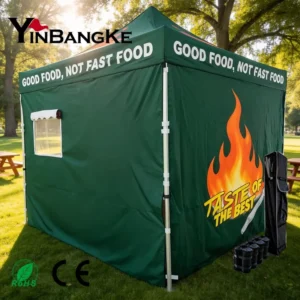 Waterproof 10x10ft Outdoor Custom Printed Canopy Tent, Trade Show Shelter, Factory Direct