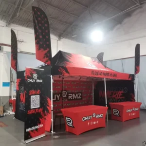 Waterproof 10x20ft Aluminum Trade Show Tent Exhibition Event Marquee Gazebos Canopy Pop up Printed Tents