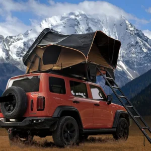Waterproof 2-3 Person Aluminum/ABS Hard Shell Rooftop Tent for 4×4 SUV Camping