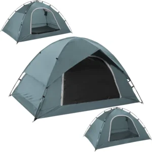 Waterproof 2/4/6-Person Double-Layer Lightweight Outdoor Camping Dome Tent for Hiking and Backpacking