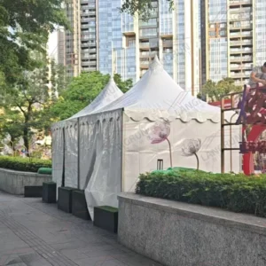 Waterproof 20x40m Spire Event Tent, Black Aluminum Frame for Outdoor Events