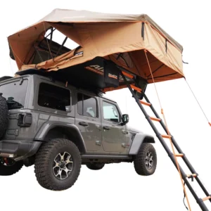 Waterproof 3-4 Person Extended Type Outdoor Car Camping Soft Shell Roof Top Tent 4×4 Vehicle