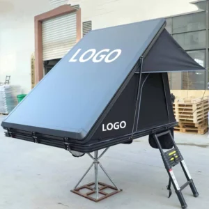 Waterproof 3 4 Person RTT Car Roof Top Tent 4×4 Aluminium Triangle Oxford Camping Clamshell Hard Shell For Jeep Rooftop Tent Car