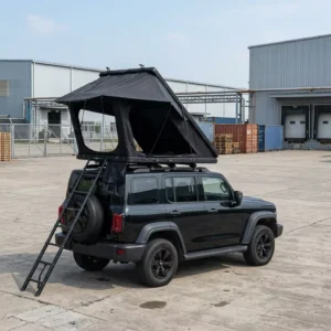 Waterproof 3 Person Roof Top Tent Car Rooftop Tent Aluminum Hard Shell Top Roof Tent for 4X4 Camping