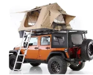 Waterproof 3000mm Soft Rooftop Tent Aluminum Frame 420D Oxford Fabric Four season Quick Automatic Opening for Outdoor Road