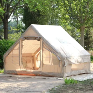 Waterproof 300D Oxford Portable Inflatable Camping Tent for 5 8 Person Outdoor Events Campsites