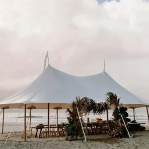 Waterproof 650GSM Translucent Sailcloth Tent Canvas Pole Marquee Outdoor Party Event Tent With Multi Frames