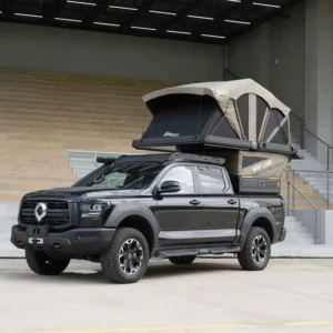 Waterproof ABS Hard Shell Automatic Rooftop Tent for Pickup Trucks, 4×4 Camping and Overlanding