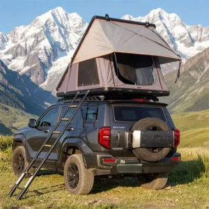 Waterproof ABS Hard Shell Side-Open Rooftop Tent for 4×4 Off-Road Vehicles