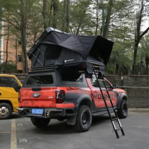Waterproof ABS Shell Car Rooftop Tent with Quick-Open Design for 4×4 Vehicles