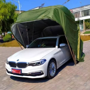 Waterproof All Weather Outdoor Car Cover Automobiles Full Cover Rain Sun Wind Hail Protection SUV Folding Garage