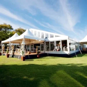 Waterproof Aluminum Alloy Frame Pagoda Gazebo for Events, Customizable Color