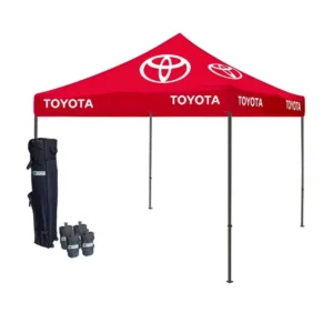 Waterproof Aluminum Frame Advertising Canopy Tent with Custom Logo for Events, Camping, and Commercial Use