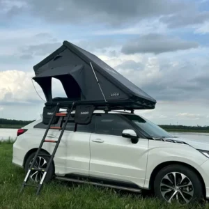 Waterproof Aluminum Hard Shell Camping Car Roof Tent with Annex