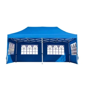 Waterproof Anti-UV Folding Gazebo Tent Portable Pop-Up Canopy with Transparent Windows for Outdoor Camping Market