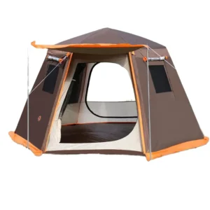 Waterproof Bell Camping Tent with Dome Canopy for Beach, Glamping and Outdoor Events