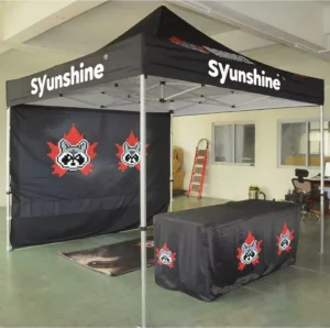 Waterproof Canopy Trade Show Custom Food Tent with Advertising Logos