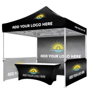 Waterproof Custom Dimension Pop up Tent for Street Vendor Stall Farmers Market Kiosk Night Market Snack Flea Market Booth