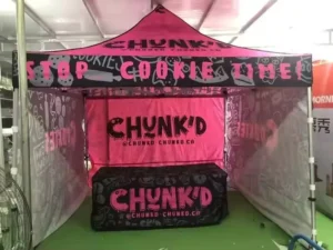 Waterproof Custom Logo Print Aluminum Frame Canopy Tent for Outdoor Trade Shows and Festivals