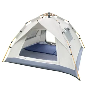 Waterproof Double-Layer Family Camping Tent with 2 Doors and 2 Windows