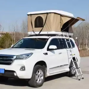 Waterproof Fiberglass Hardshell Large Size Car Rooftop Tent Outdoor Camping