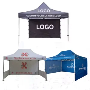 Waterproof Folding Aluminium Marquee Gazebo Canopy Trade Show Tent with Fiberglass Poles