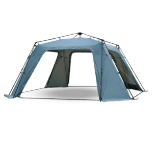 Waterproof Four-Season Breathable 4-Person Pop-Up Camping Tent with Automatic Setup for Hiking and Mountaineering