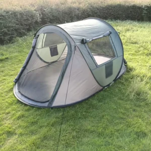 Waterproof Fully Automatic Pop-up Tent for 3-4 People, One Bedroom, Portable Outdoor Camping and Boating