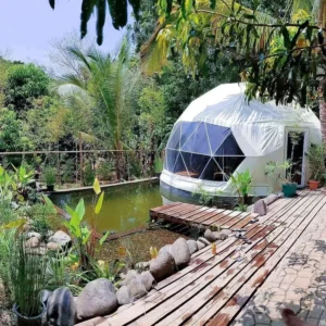 Waterproof Geodesic Dome Tent for Family Outdoor Activity Garden Glamping for Sale
