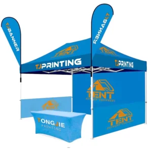 Waterproof Heavy Duty Aluminum Frame Canopy Tent Foldable 10×10 ft Outdoor Event & Party Gazebo for Tradeshow Giveaways