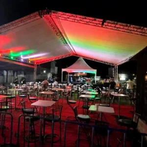 Waterproof High Peak Aluminum Frame Wedding Tent for Outdoor Party Events