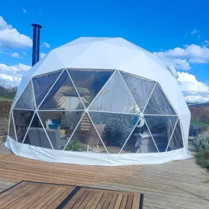 Waterproof Igloo Dome Tent With Bathroom Glamping Pod Manufacturers for Picnic Outdoor Events