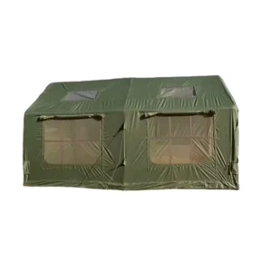 Waterproof Inflatable Camping Tent with 300D Oxford Fabric, Two Bedrooms and Living Room, Quick Setup