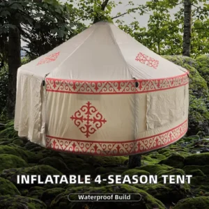 Waterproof Inflatable Double-Layer Four-Season Trekking Yurt Tent Manufacturers